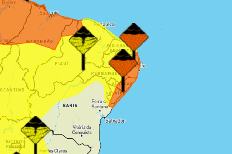 ALERTA DE CHUVA RIO