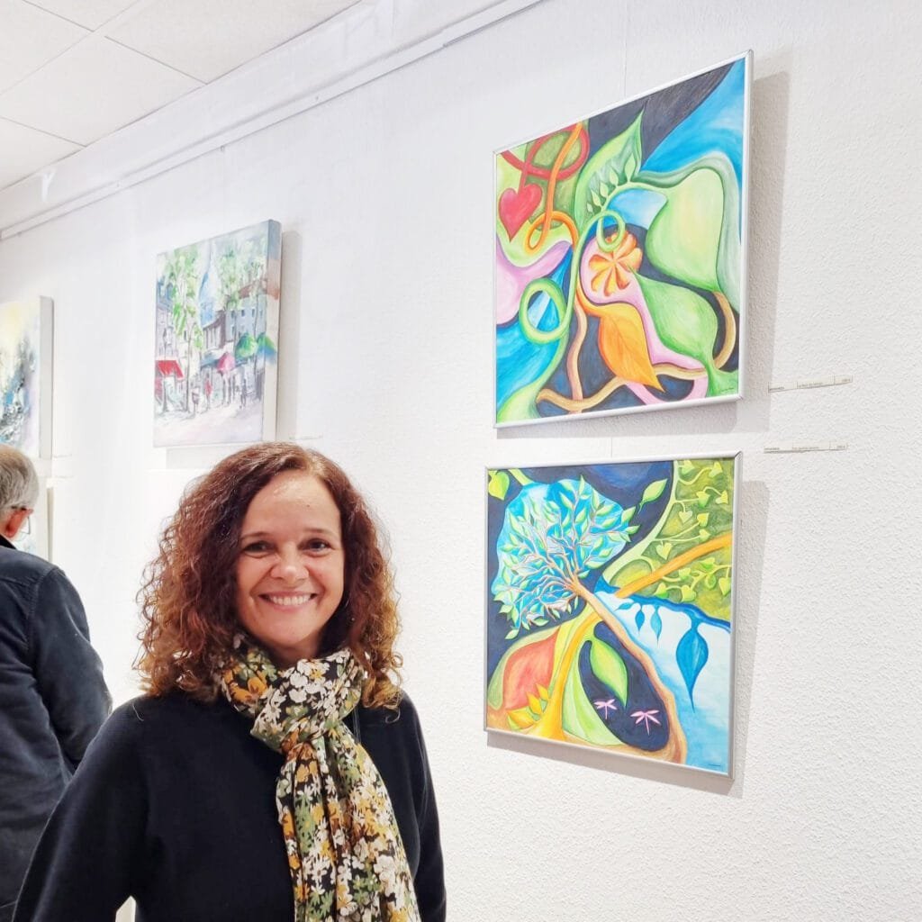 Artista de Pium é única brasileira expondo na Galerie la Mosaïque