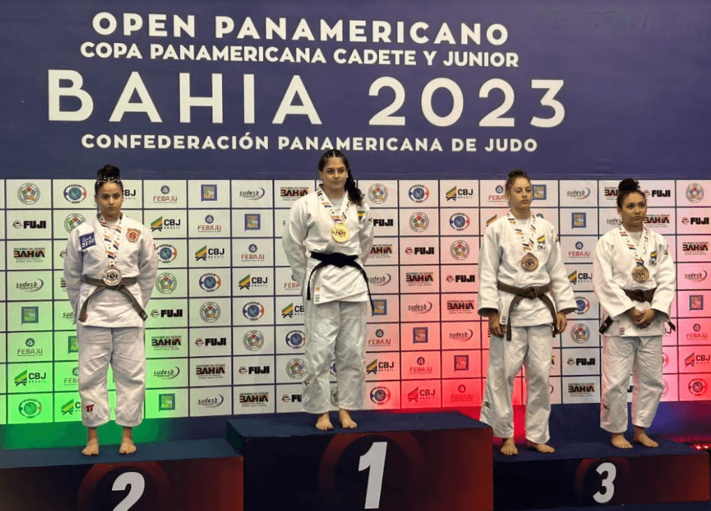 Atleta de Natal é campeã Pan-americana de judô