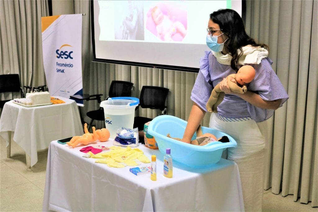 Curso para Gestantes do Sesc RN com vagas abertas para as turmas de 2023