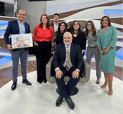 Jean Paul participa do programa Roda Viva e comenta sobre os 70 anos da Petrobras