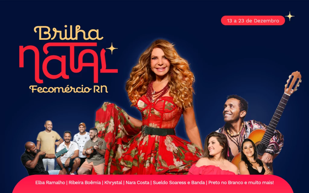 Fecomércio realiza projeto Brilha Natal para fomentar o comércio de rua na capital