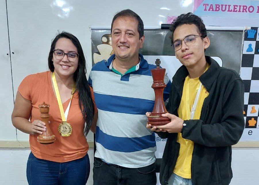 Enxadrista conquista título de campeão estadual na categoria sub