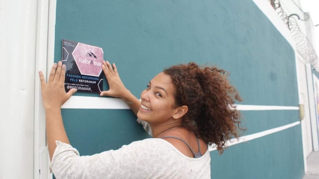 ‘ReforAMAR’ foi idealizado por engenheira que reforma casas voluntariamente para pessoas em vulnerabilidade social