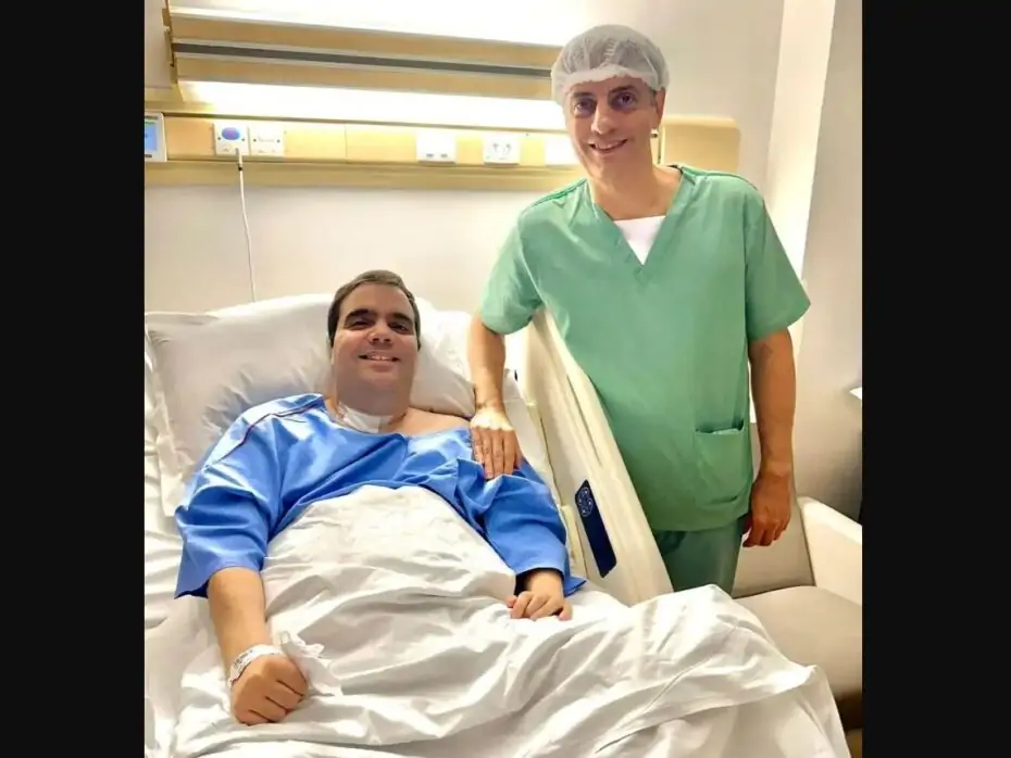 Vereador Tércio Tinoco volta a se alimentar via oral