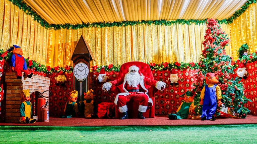 “Estação Natal”: Papai Noel é a atração principal nesta noite de Natal