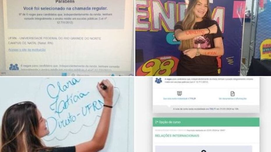 Estudante perde vaga em curso na UFRN após problema no Sisu