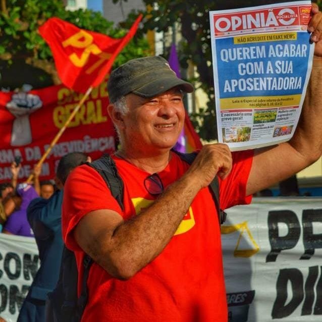 Nando Poeta prefeito e Luciana Lima, vice: a chapa do PSTU para Natal