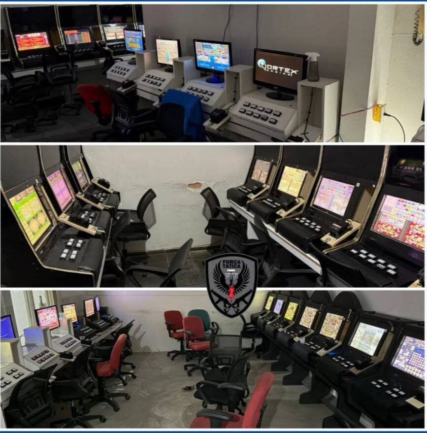 Polícia Militar fecha casa de jogos de azar na zona Sul da capital