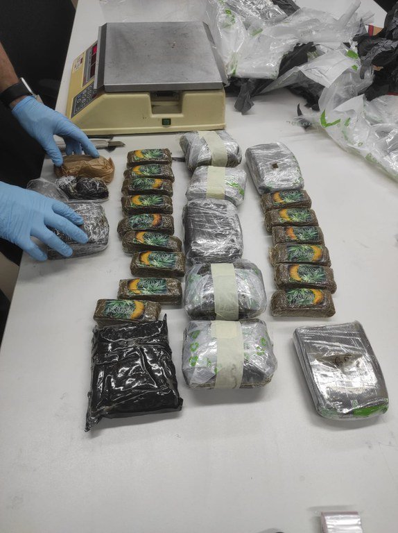 PF apreende mais de 6 kg de haxixe no Aeroporto Internacional de Natal