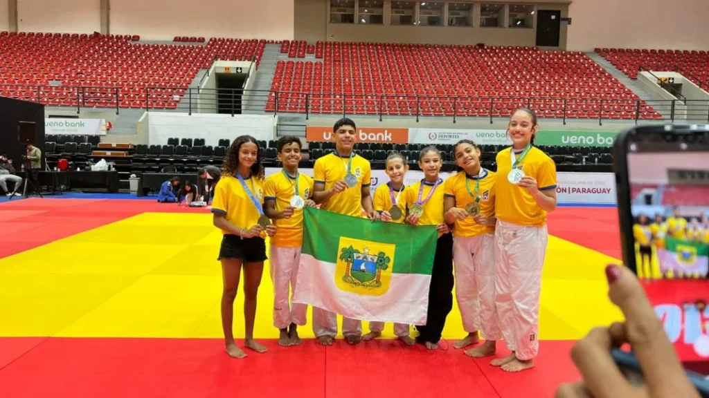 Com 5 ouros e 2 pratas, delegação potiguar se destaca no Campeonato Sul-Americano de Judô 2025