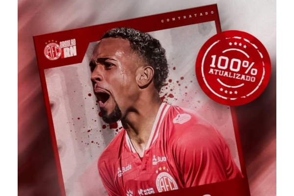 América anuncia atacante que estava no futebol europeu