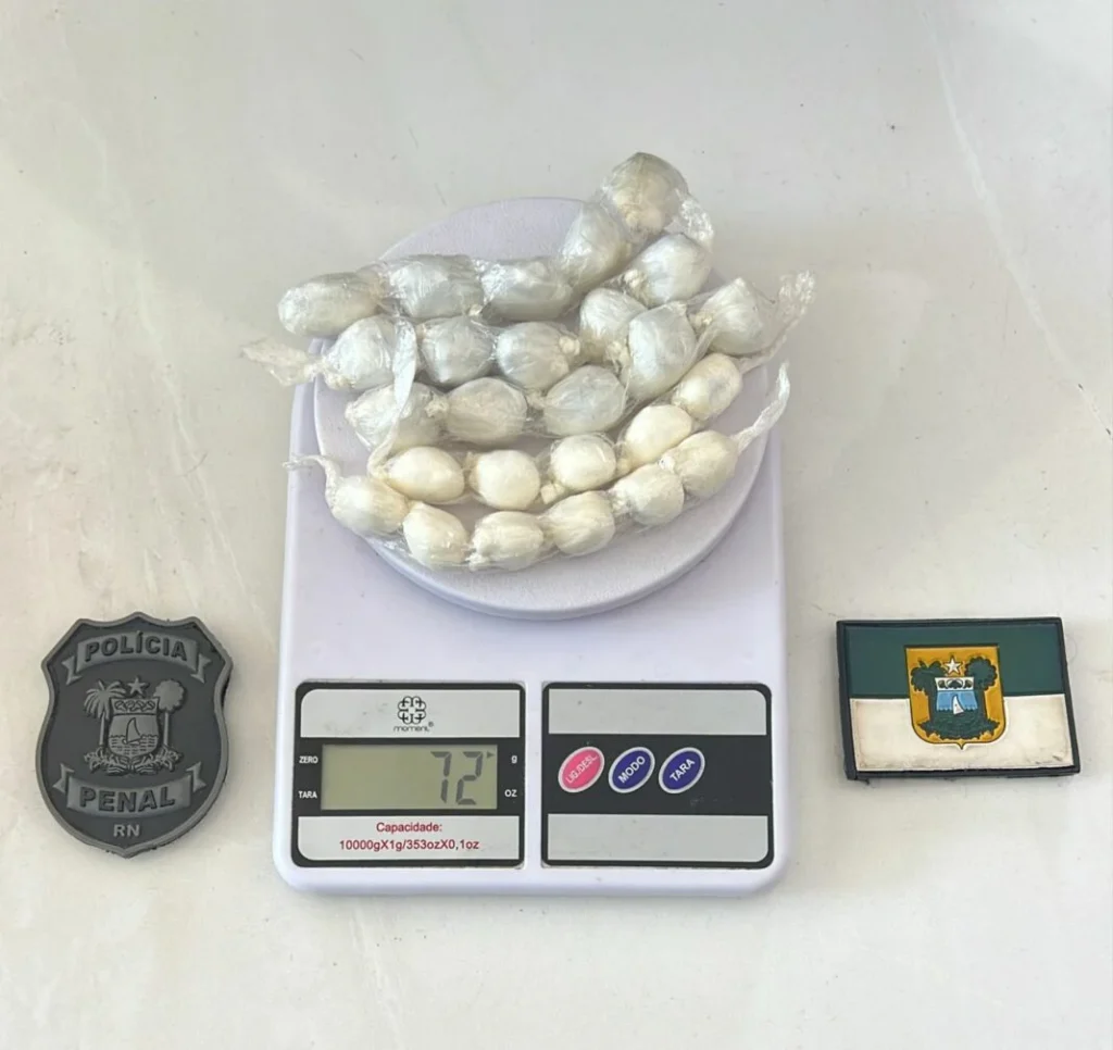 Tentativa de entrada na Penitenciária de Alcaçuz: mulher é detida com drogas escondidas no sutiã