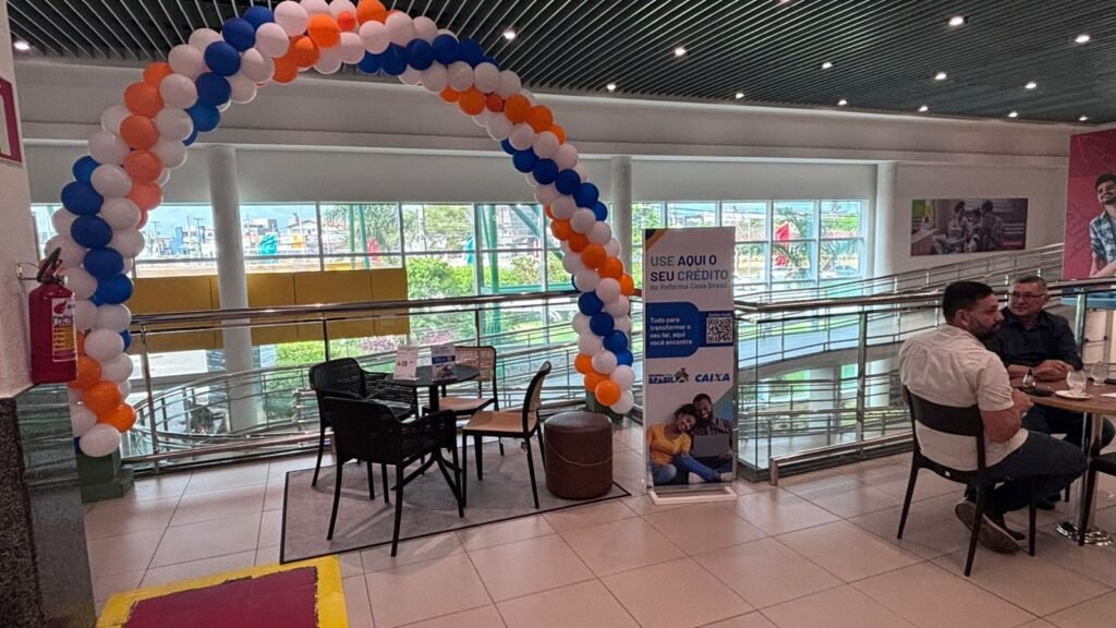 CAIXA disponibiliza serviços do Reforma Casa Brasil na Ferreira Costa