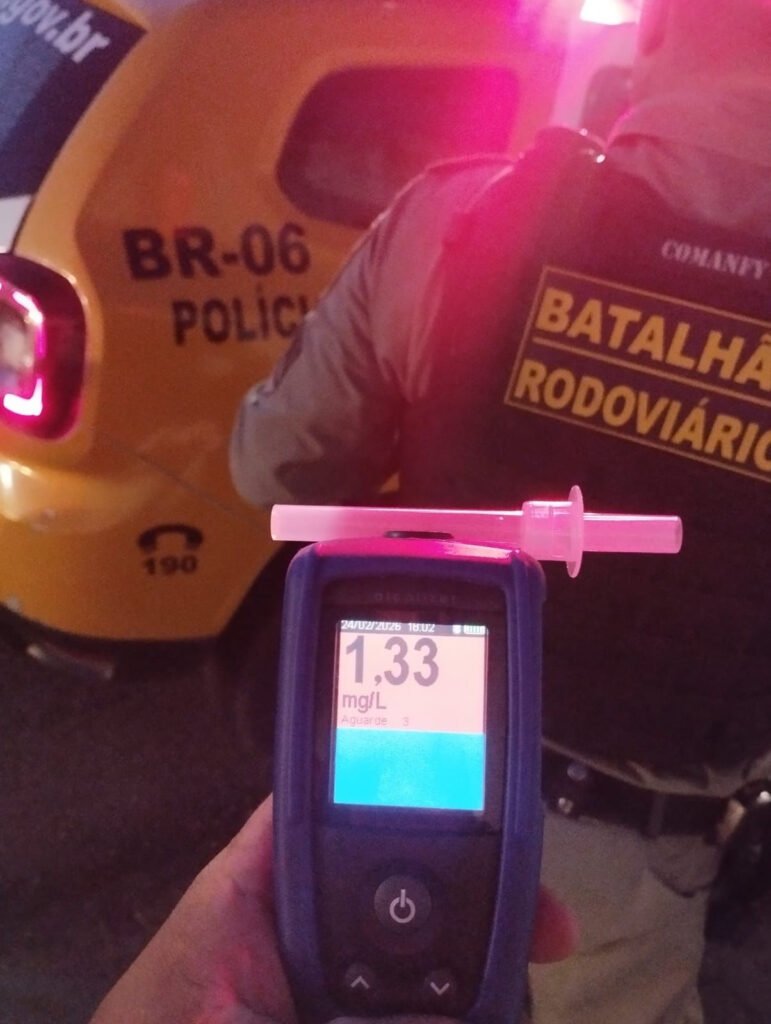 Quatro condutores embriagados são presos na Grande Natal