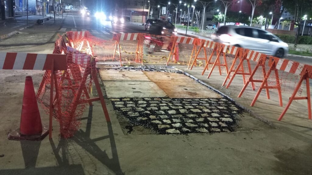 Rua no centro de Mossoró tem previsão de ser liberada nessa quinta-feira (26)