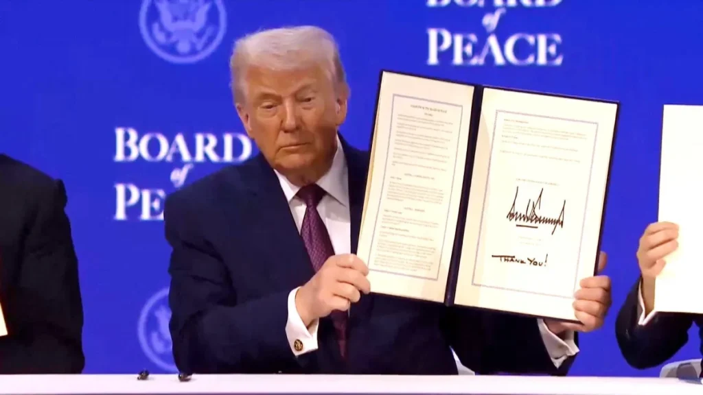 Conselho de Paz apresentará pacote de US$ 5 bi para Gaza, diz Trump