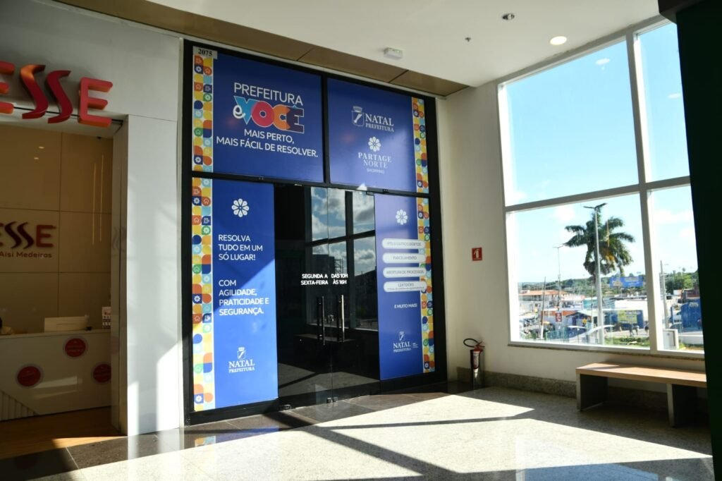 Prefeitura de Natal inaugura ponto de atendimento tributário no Partage Norte Shopping