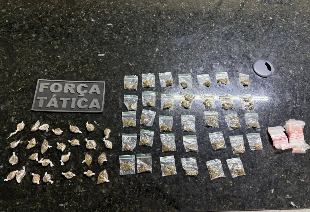 Polícia prende homem por tráfico de drogas no bairro do Bom Pastor