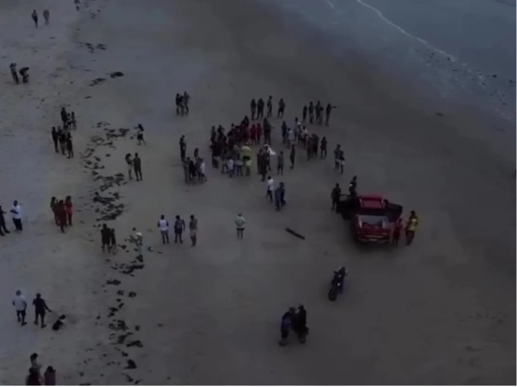 Idoso morre após se afogar em praia de Maxaranguape, no litoral do RN