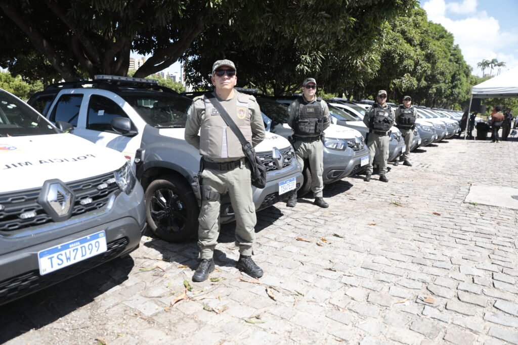 Governo entrega 44 viaturas blindadas para reforço da segurança no RN