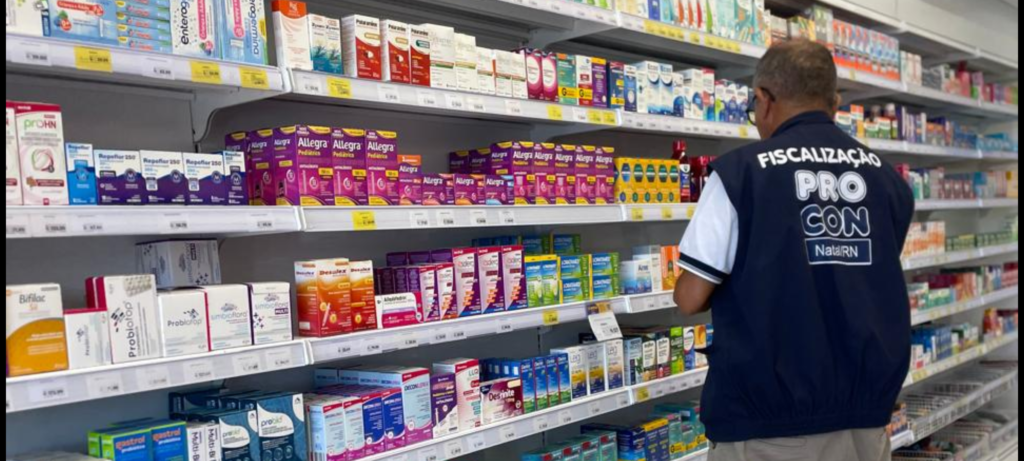 Procon Natal realiza pesquisa de preços de medicamentos na capital potiguar