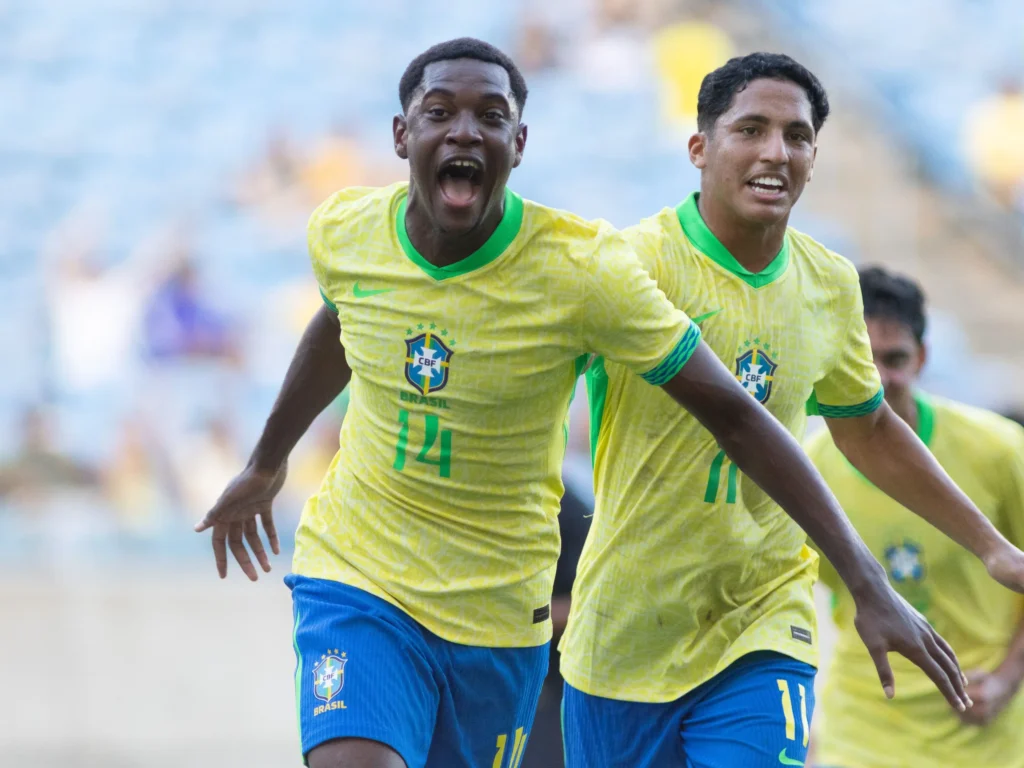 Brasil goleia Estados Unidos na Arena das Dunas e inicia preparação para o Mundial Sub-17 com vitória