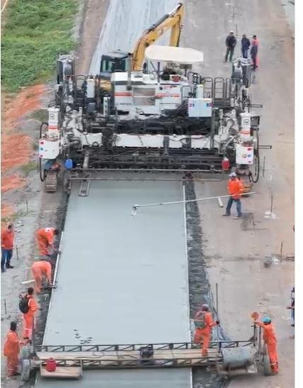 Duplicação da BR-304 avança com início do pavimento definitivo e soma mais de R$ 570 milhões em investimentos no RN