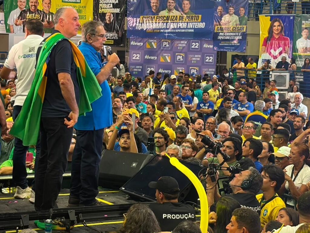 Após homologação da candidatura, Álvaro projeta segundo turno com Cadu Xavier