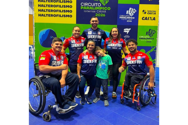 Atletas da Sadef conquistam medalhas no halterofilismo