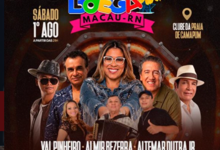 Mega Brega de Macau chega à 26ª edição com shows de Almir Bezerra e Altemar Dutra Jr
