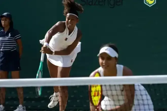 Potiguar Victória Barros e Naná são vices para dupla tcheca em Wimbledon