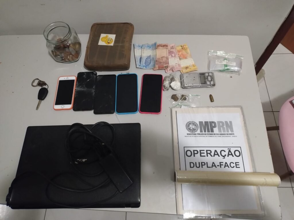 Operação do MPRN combate tráfico de drogas e lavagem de dinheiro na Grande Natal