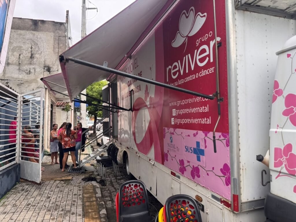 Unidade de Saúde Brasília Teimosa recebe mamografia itinerante