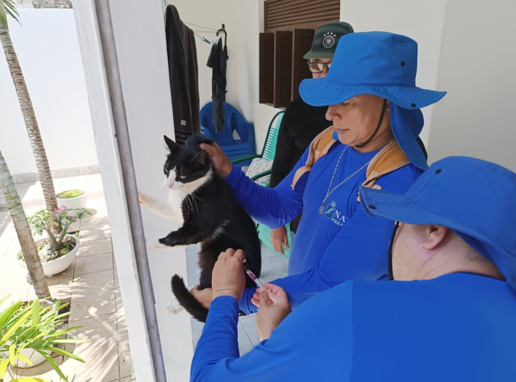 Confira os locais que recebem vacinação antirrábica porta a porta nesta semana