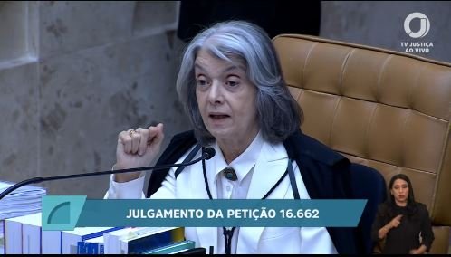 Cármen Lúcia diz que STF causou “mal-estar cívico” ao país