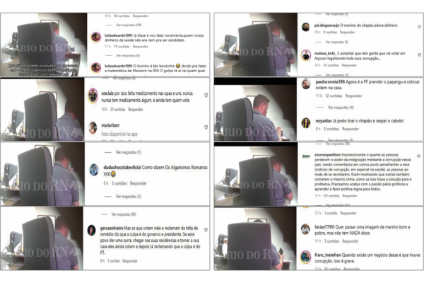 Vídeo sobre suposta propina gera onda de críticas a Allyson nas redes