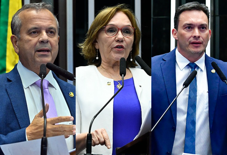 Fim da escala 6×1 divide bancada potiguar no Senado. Rogério Marinho vota contra e Zenaide e Styvenson apoiam