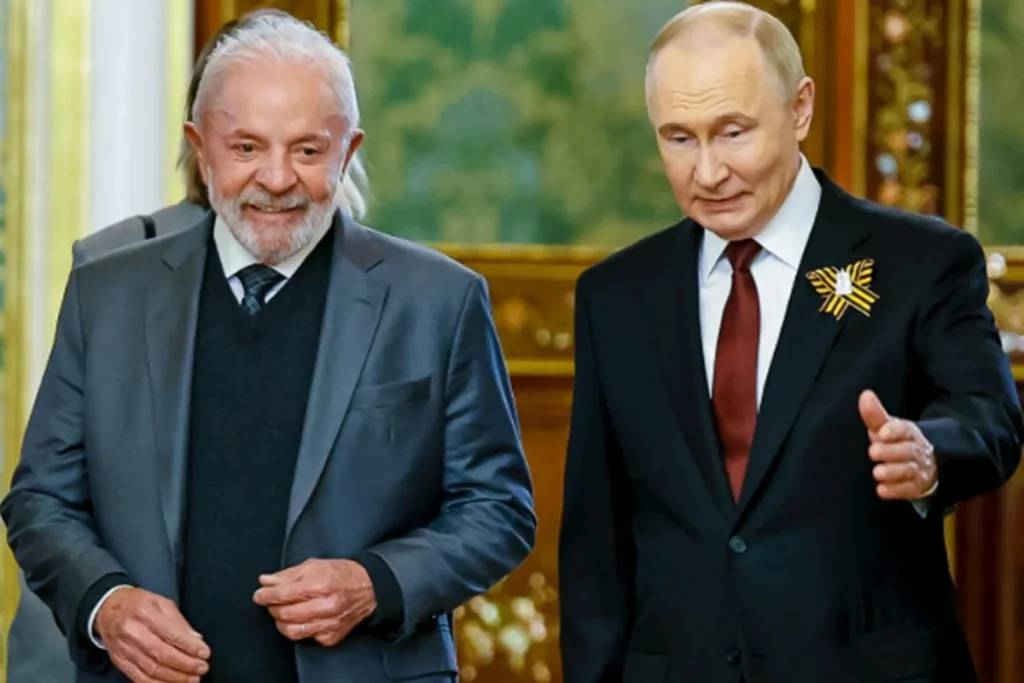 Putin parabeniza Lula pelo Dia da Independência e defende fortalecimento da parceria com o Brasil