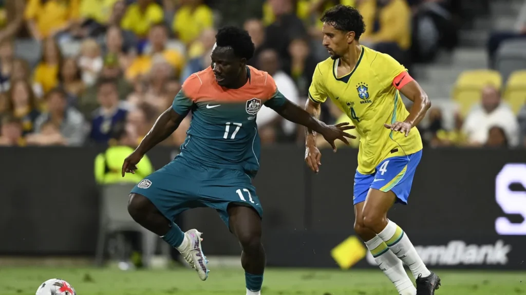 Rayan salva no fim, e Brasil só empata com Austrália em amistoso pós-Copa