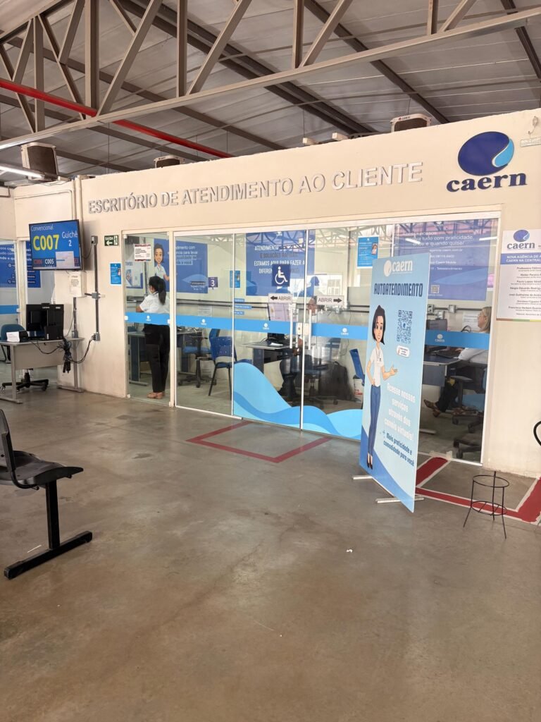 Escritórios da Caern fecham nesta sexta e na segunda-feira no RN