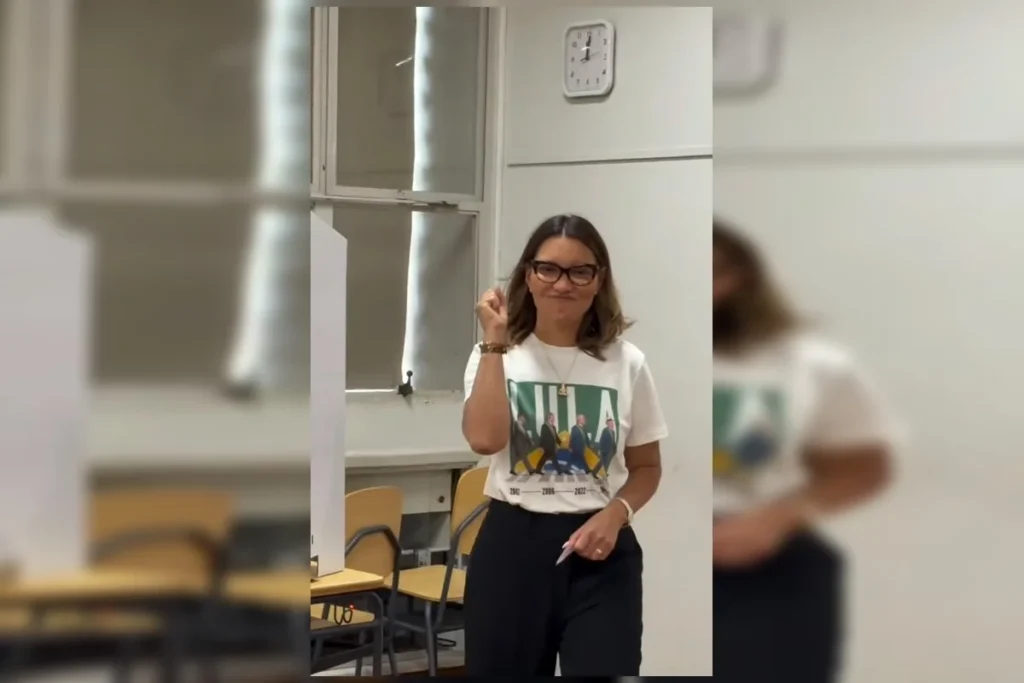 Primeira-dama Janja vota em São Paulo: “Pelo futuro do país”